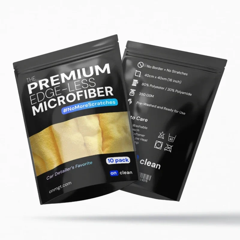 The Premium Edge-less Microfiber para Car Detailers