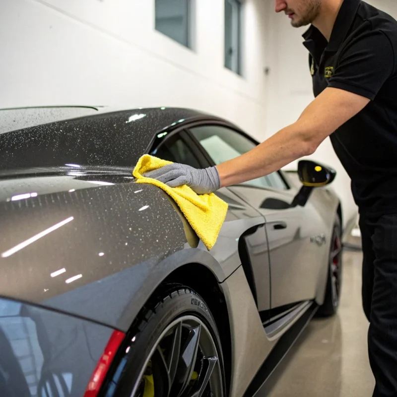 The Premium Edge-less Microfiber para Car Detailers